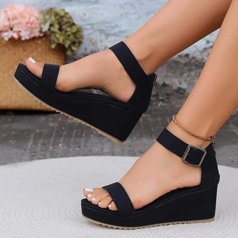 sandalias de plataforma - MxZap