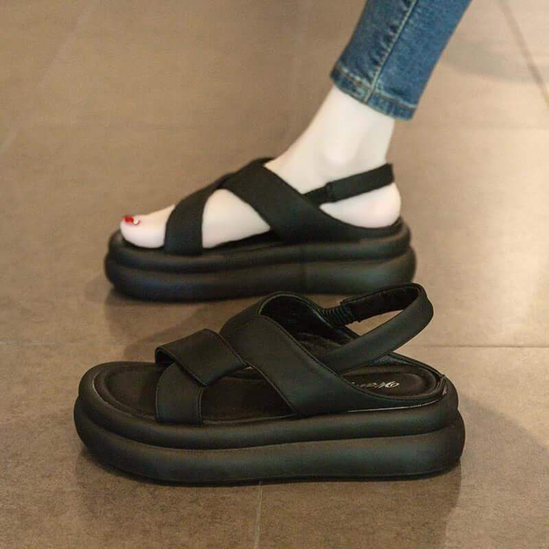 sandalias de plataforma - MxZap