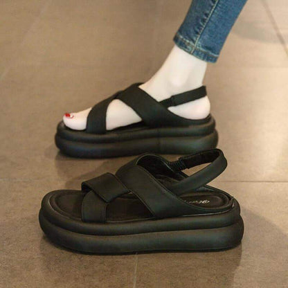 sandalias de plataforma - MxZap