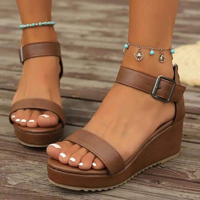 sandalias de plataforma - MxZap