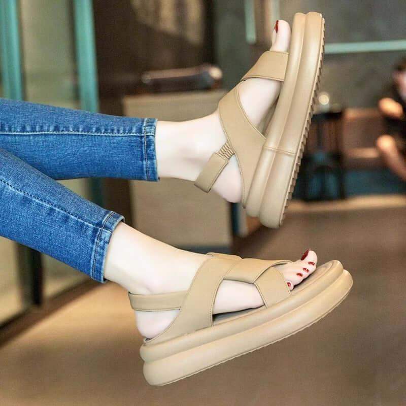 sandalias de plataforma - MxZap