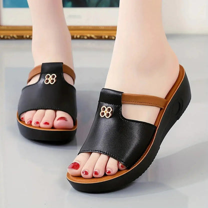 sandalias de verano con boca de pez - MxZap