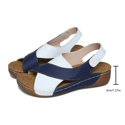 Sandalias tacón cuña - MxZap
