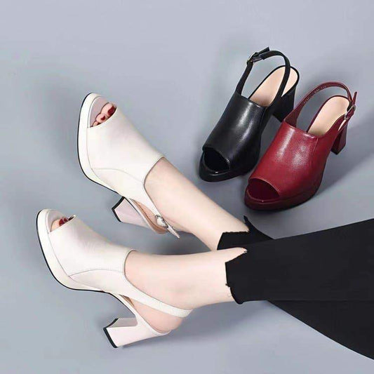 tacones altos boca pez - MxZap