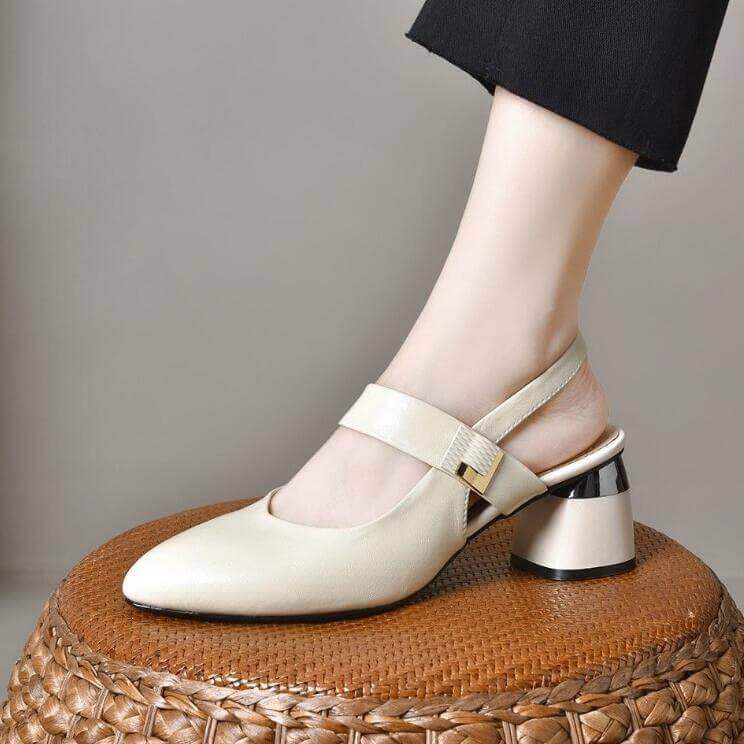 Tacones altos con pico hueco y puntiagudo - MxZap
