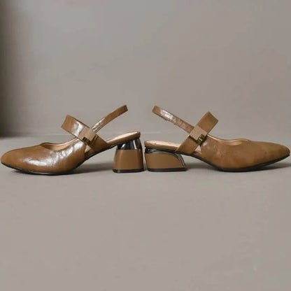 Tacones altos con pico hueco y puntiagudo - MxZap