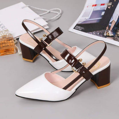 tacones altos con punta puntiaguda - MxZap