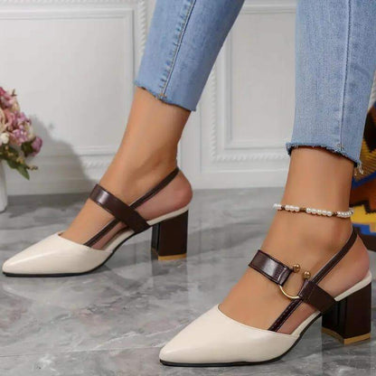 tacones altos con punta puntiaguda - MxZap