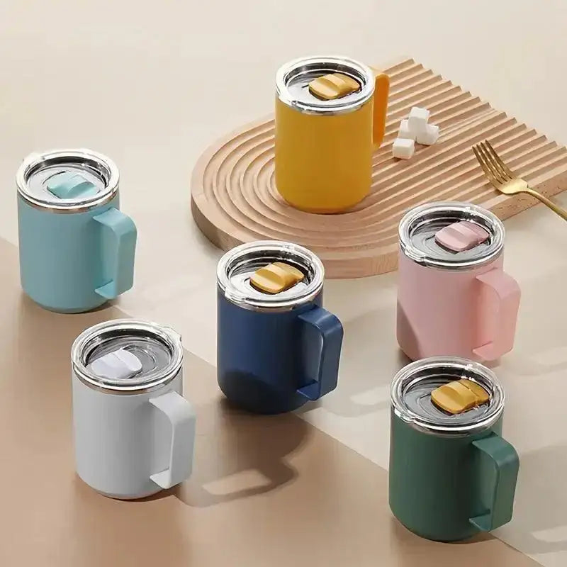 Taza de doble capa de acero inoxidable 304. - MxZap