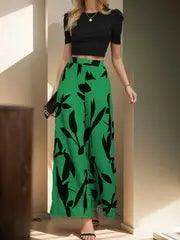 vestido de hoja - MxZap