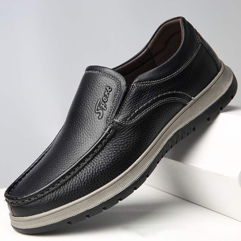 zapatillas deporte cuero genuino - MxZap