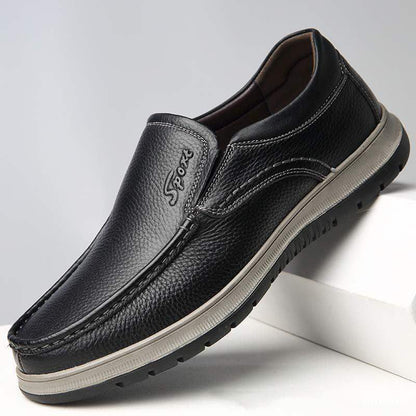 zapatillas deporte cuero genuino - MxZap