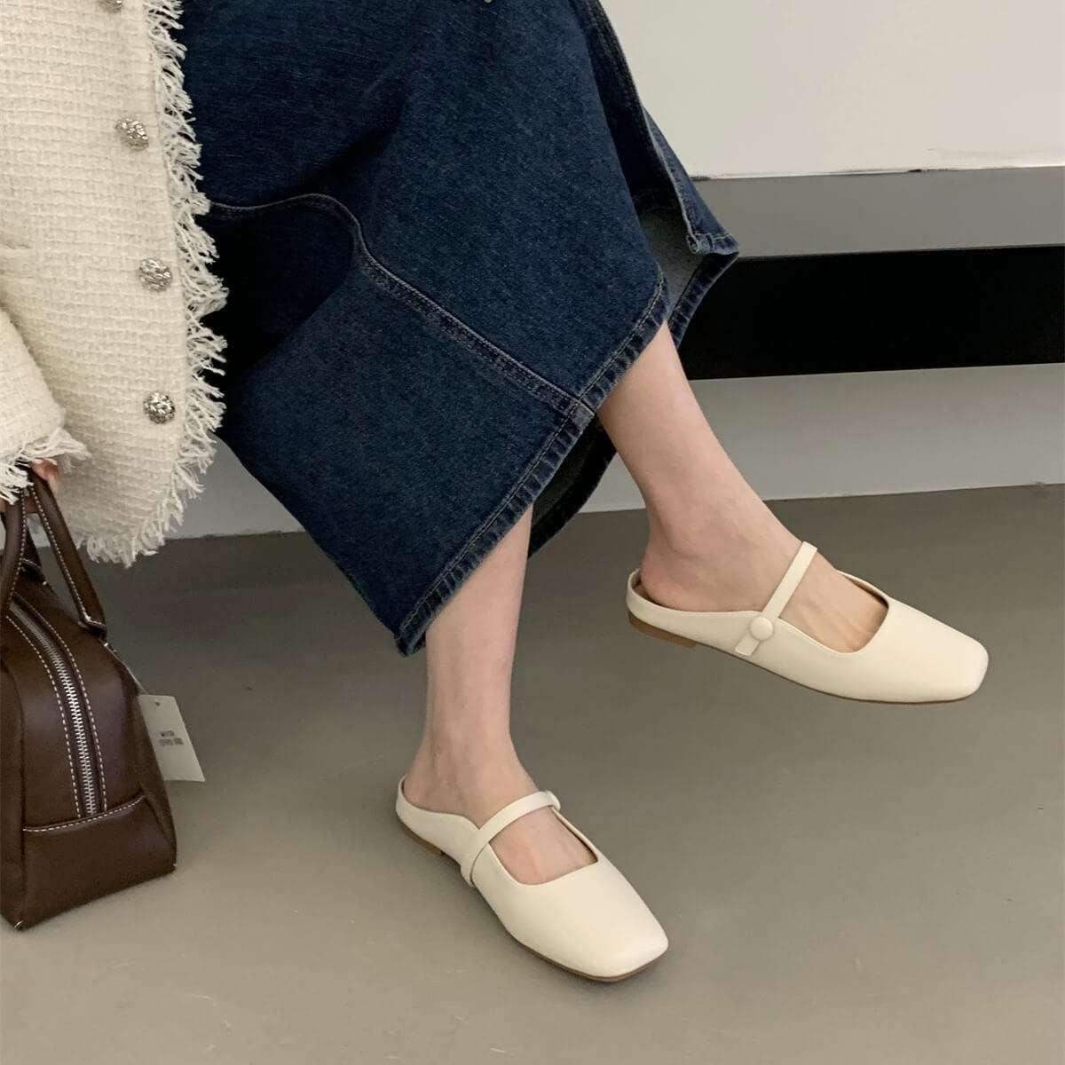 zapatos de punta de mujer