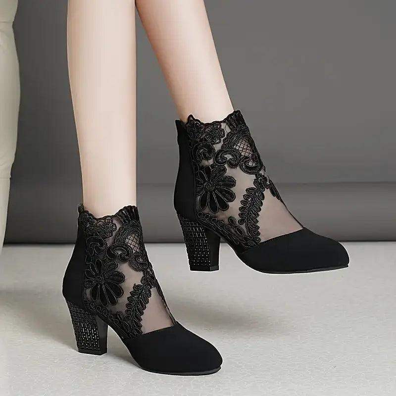 Zapatos florales huecos - MxZap