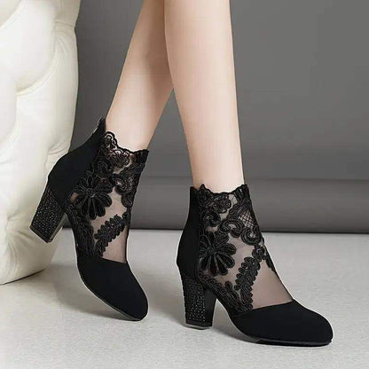 Zapatos florales huecos - MxZap