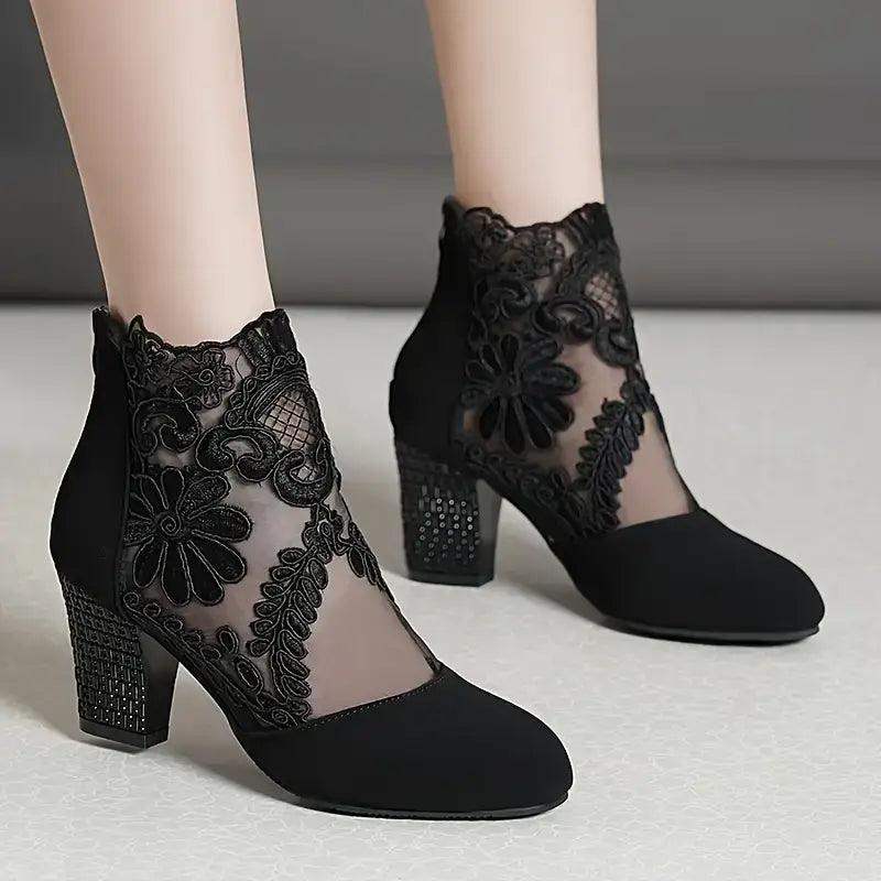 Zapatos florales huecos - MxZap