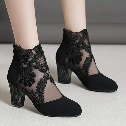 Zapatos florales huecos - MxZap