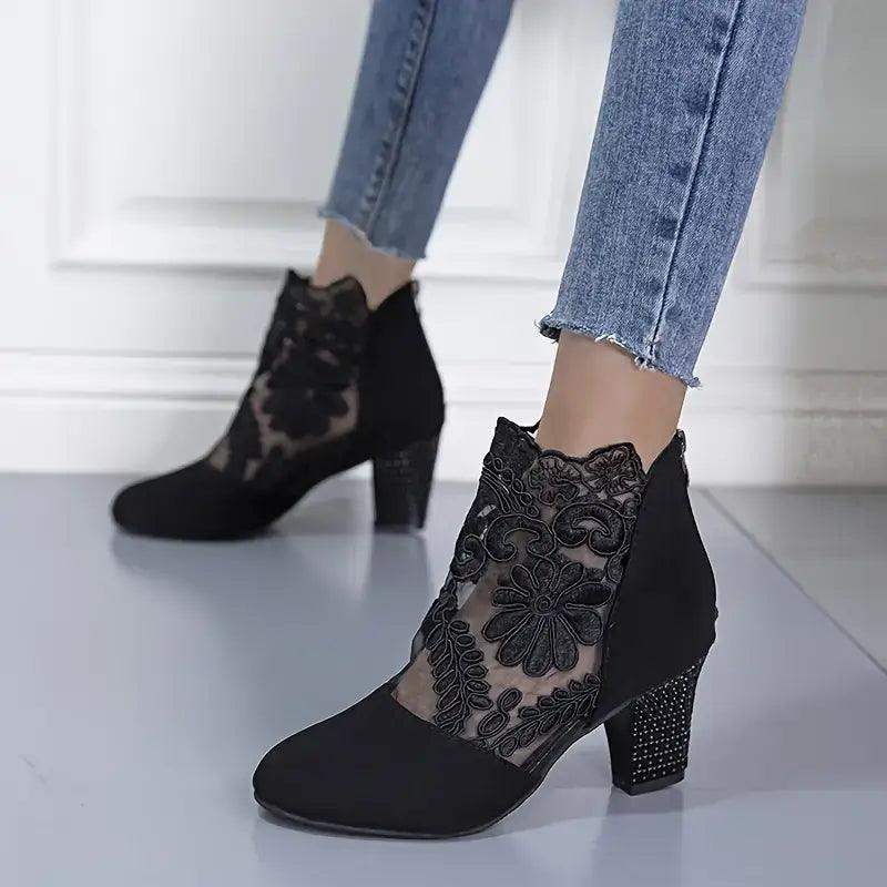 Zapatos florales huecos - MxZap