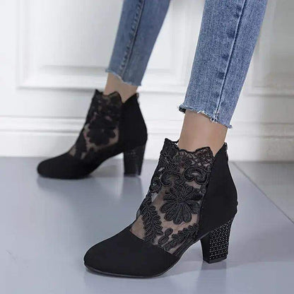 Zapatos florales huecos - MxZap